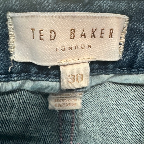 Ted Baker Dark Denim Skinny Jeans - Picture 8 of 10